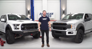 AmericanTrucks Ford F-150 Raptor vs Roush