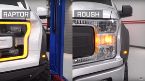 AmericanTrucks Ford F-150 Raptor vs Roush