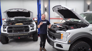 AmericanTrucks Ford F-150 Raptor vs Roush