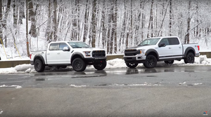 AmericanTrucks Ford F-150 Raptor vs Roush