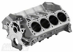 AmericanMuscle New Edge Ford Mustang Ford Performance 351 Aluminum Engine Block