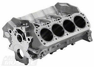 AmericanMuscle New Edge Ford Mustang Ford Performance 351 Aluminum Engine Block