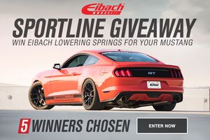 AmericanMuscle Eibach Sportline Lowering Spring Giveaway