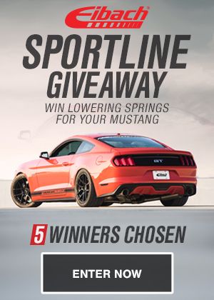 AmericanMuscle Eibach Sportline Lowering Spring Giveaway