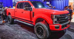 Ford Trucks at SEMA Show