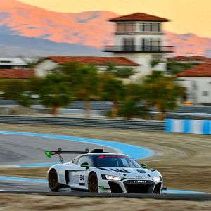 Dmitri Novikov at Thermal in GT2 Audi