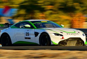Dmitri Novikov at Thermal in GT4 Aston