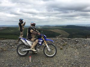 Yamaha Motocross Motorcycle