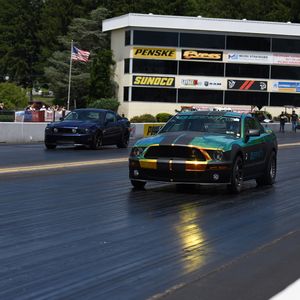AmericanMuscle.com Car Show Ford Mustangs