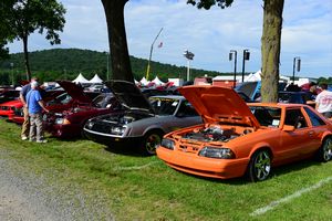 AmericanMuscle.com Car Show Ford Mustangs