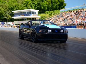 AmericanMuscle.com Car Show Ford Mustangs
