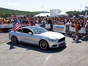 AmericanMuscle.com Car Show Ford Mustangs