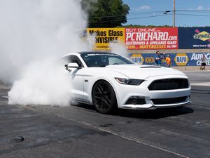 AmericanMuscle.com Car Show Ford Mustangs