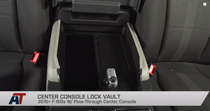E&G Classics Ford F-150 Center Console Lock Vault