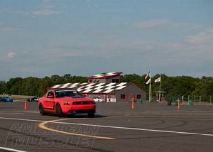 Drifting Boss 302 Ford Mustang