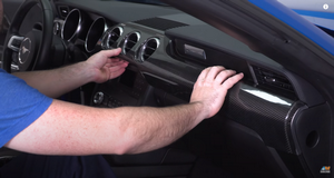 Ford Mustang MMD Carbon Fiber Trim Panel Kit