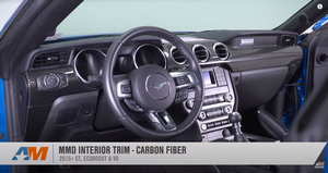 Ford Mustang MMD Carbon Fiber Trim Panel Kit