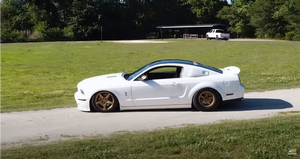 Custom Bagged 2008 Ford Mustang Shelby GT500