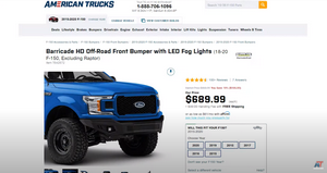 Ford F-150 Off Road Armor