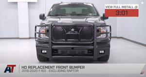 Ford F150 HD Front Bumper Review and Install