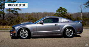 Mustang S197 Staggered Wheels and Tires Review