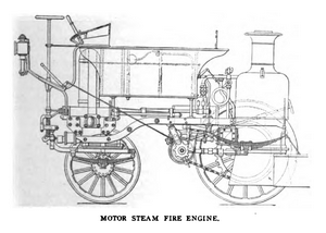 MOTOR STEAM FIRE ENGINE