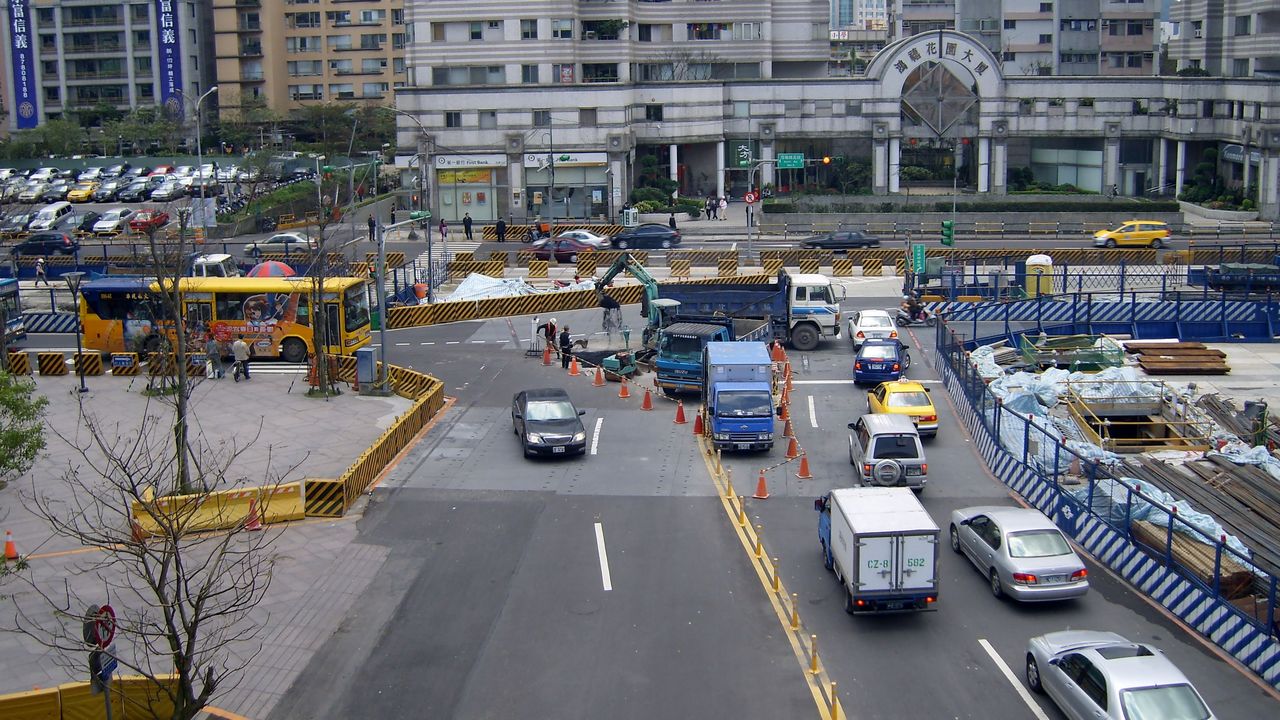 Taipei Traffic Jam
