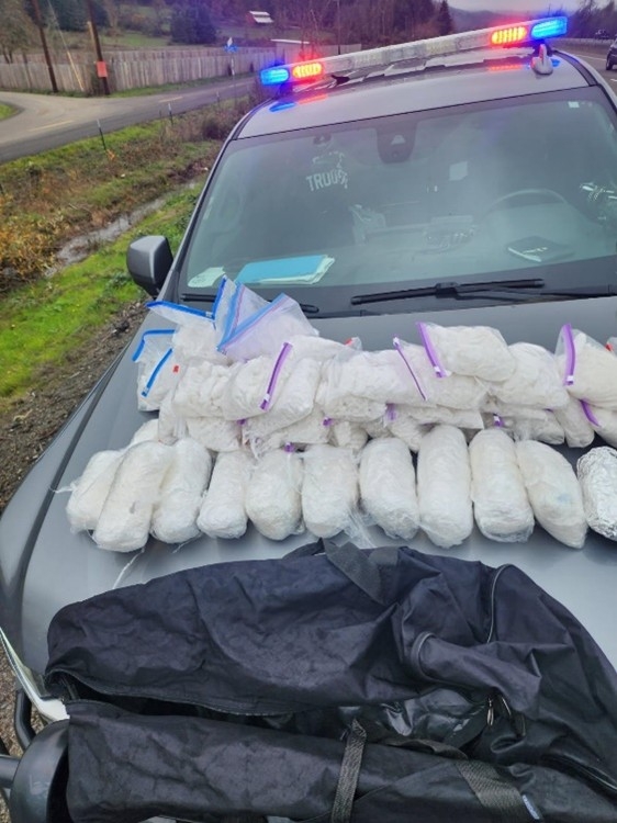 Suspected methamphetamine Suspected methamphetamine