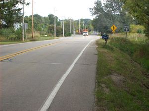South Street in Woodstock, Illinois