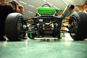 Berliner Studenten bauen Formel-Rennwagen
