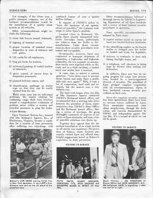 Babaco News, Winter 1978