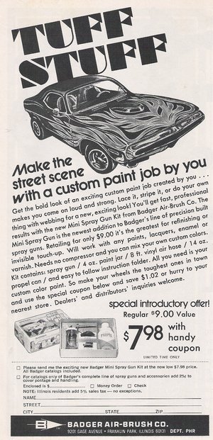 Badger Air-Brush Co. Advertisement