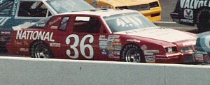 H.B. Bailey at the 1987 Champion Spark Plug 400