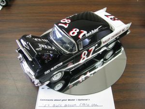 Buck Baker 1957 Chevrolet Model Car