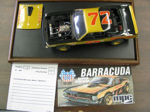 Plymouth Barracuda USAC Stock Car Model