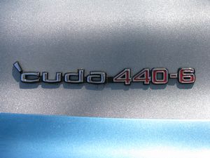 1970 Plymouth Barracuda 440 6-Pack