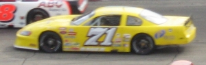 Josh Bauer Car at the 2007 National Short Track Championships