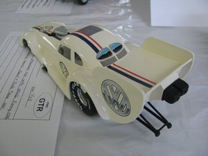 Volkswagen Beetle Herbie Funny Car Model