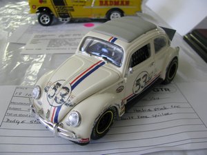 Volkswagen Beetle Herbie Fully Loaded Model Stock Car