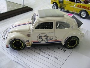 Volkswagen Beetle Herbie Fully Loaded Model Stock Car