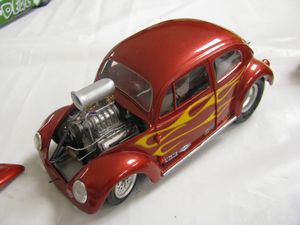 Volkswagen Beetle V8 Drag Model Car