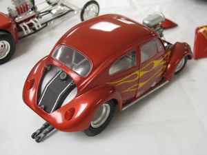 Volkswagen Beetle V8 Drag Model Car