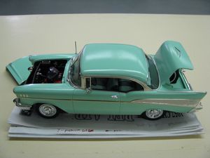 1957 Chevrolet Bel Air Model Car