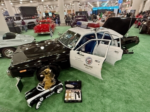 1969 Plymouth Belvedere Los Angeles Police Department Police Car