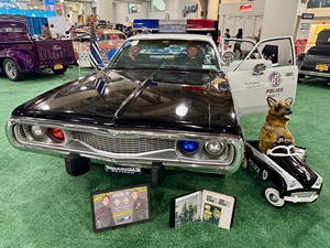 1969 Plymouth Belvedere Los Angeles Police Department Police Car