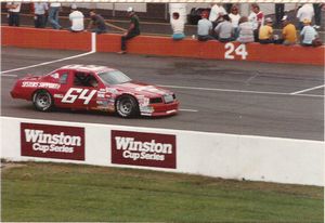 Eddie Bierschwale Car at the 1986 Champion Spark Plug 400