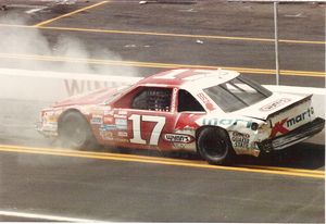 Eddie Bierschwale Car at the 1986 Goody's 500