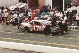 Eddie Bierschwale Car at the 1986 Goody's 500