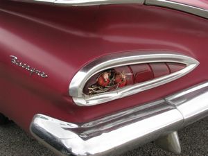1959 Chevrolet Biscayne Tail Light Birds
