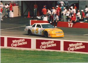 1989 Geoff Bodine Car at the 1989 Champion Spark Plug 400